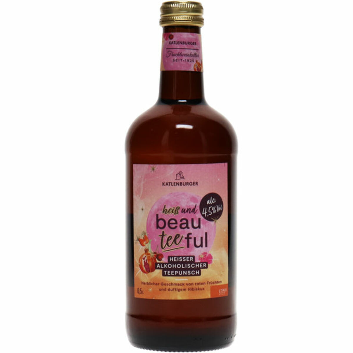 Bild 1 von BEAUTEEFUL Teepunsch Hibiskus, 4,5% Alkohol