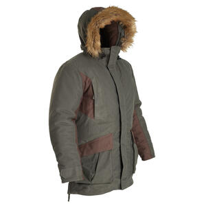 Jagd-Regenjacke 100 warm -20 °C grün