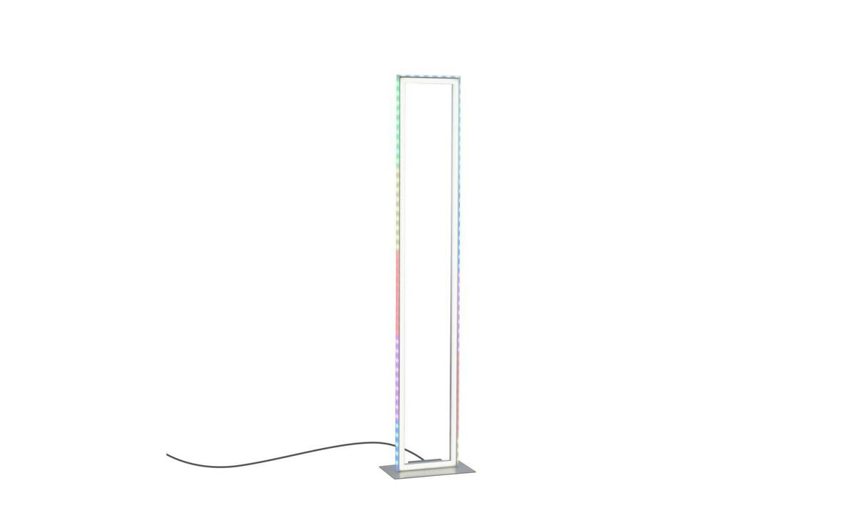 Bild 1 von LED Stehleuchte silber Maße (cm): B: 26 H: 120 T: 16 Lampen & Leuchten