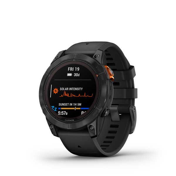 Bild 3 von GARMIN FENIX 7 PRO SOLAR Smartwatch Silikon, 125-208 mm, Schwarz/Schiefergrau