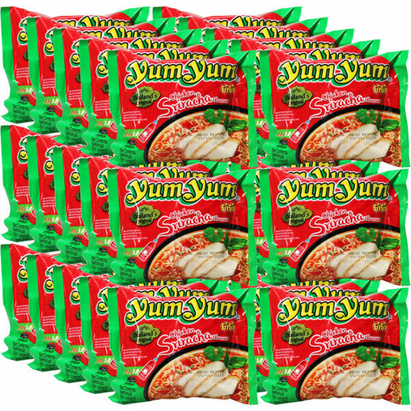 Bild 1 von YumYum Instantnudeln Huhn Sriracha, 30er Pack