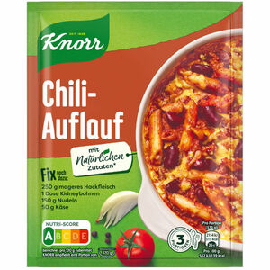 Knorr 2 x Fix Chili Auflauf
