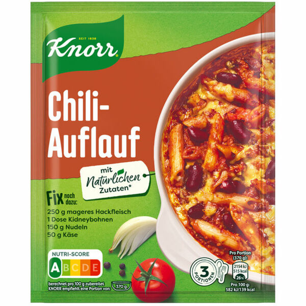 Bild 1 von Knorr 2 x Fix Chili Auflauf