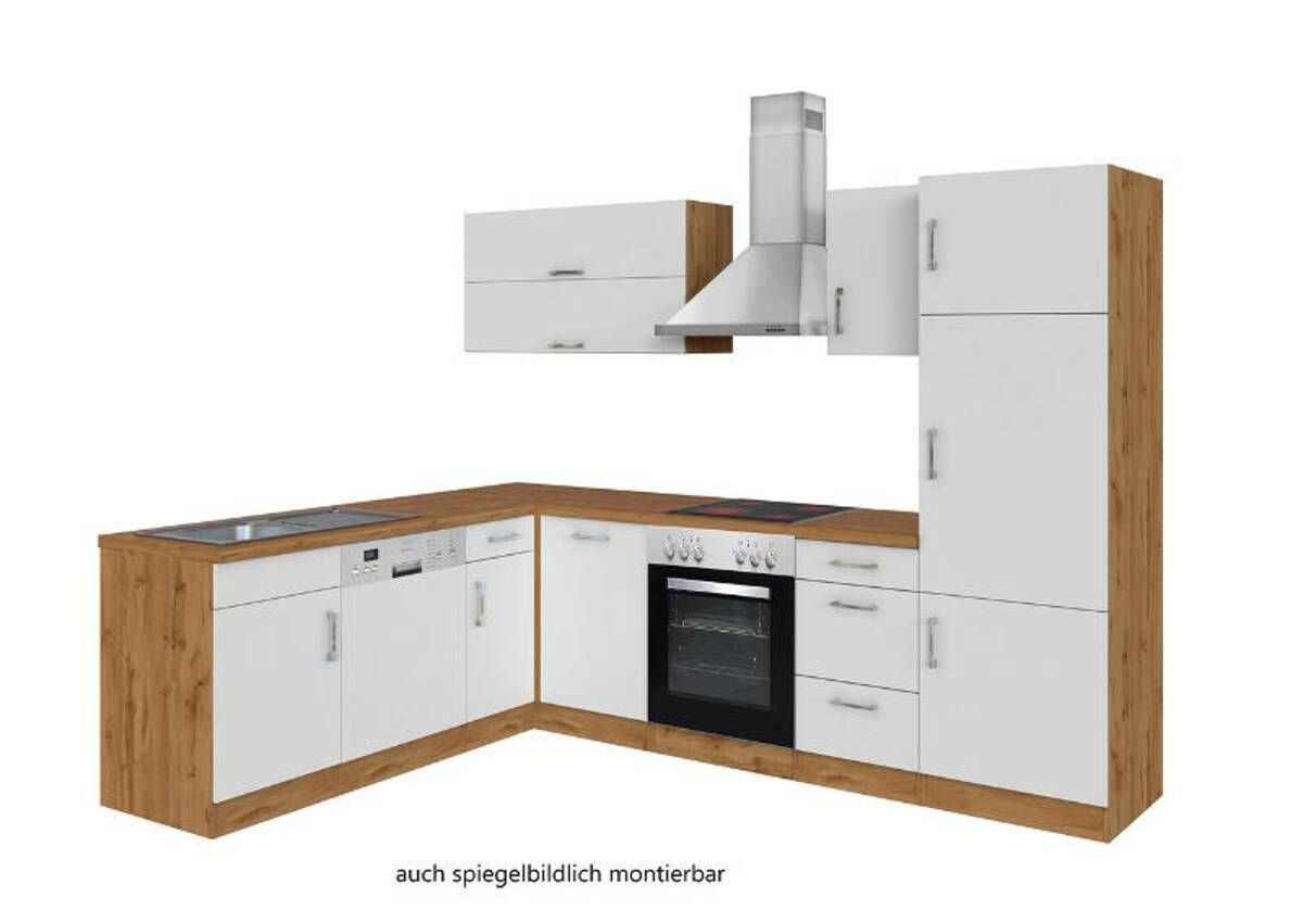 Bild 1 von Held Möbel Eck-Küchenzeile SORRENTO, Holznachbildung