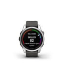 Bild 2 von GARMIN FENIX 7 S PRO SOLAR Smartwatch Silikon, 108-182 mm, Graphit/Edelstahl