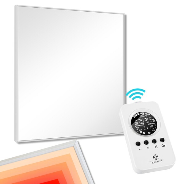Bild 1 von KESSER® Infrarotheizung Mit Thermostat Infrarot Wandheizung Elektroheizung IP44