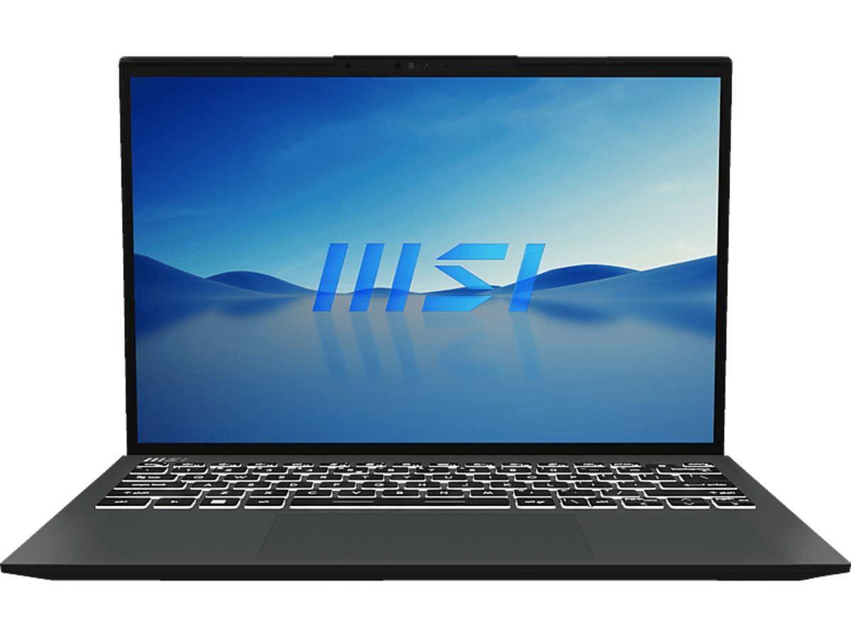 Bild 1 von MSI PRESTIGE 13, Notebook mit 13,3 Zoll Display, Intel® Core™ i7 Prozessor, 16 GB RAM, 1 TB SSD, Iris® Xᵉ Grafik, Stellar Gray