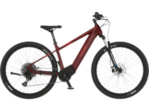 FISCHER Montis 7.0I Mountainbike (Laufradgröße: 29 Zoll, Rahmenhöhe: 49 cm, Unisex-Rad, 630 Wh, Rot )