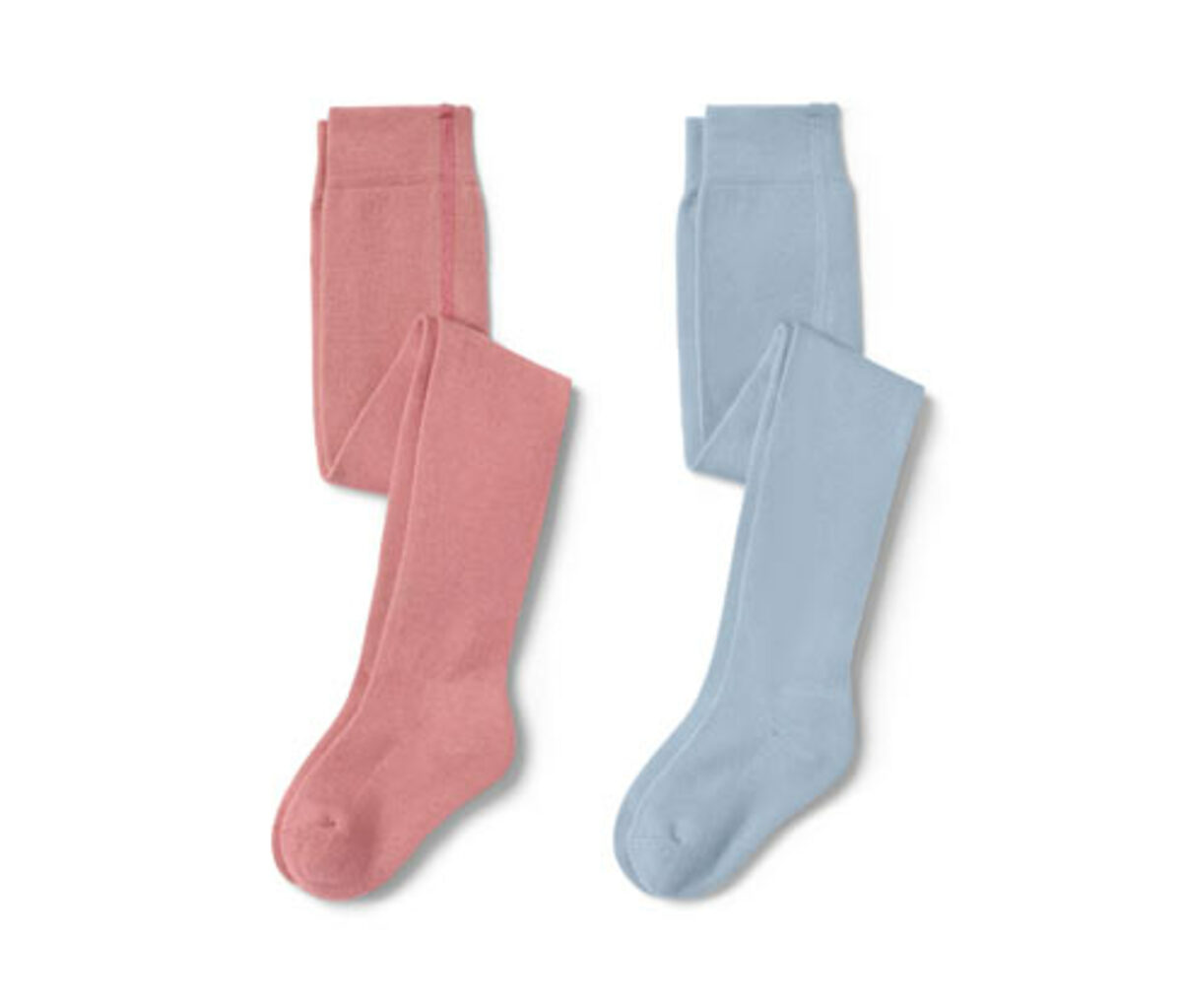 Bild 1 von 2 Kleinkind-Strumpfhosen, rosa/hellblau