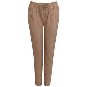 Damen Jogpants in Veloursoptik