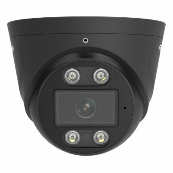 Bild 1 von Foscam T5EP Überwachungskamera Schwarz 5MP (3072x1728), PoE, Integrierter Scheinwerfer und Sirene