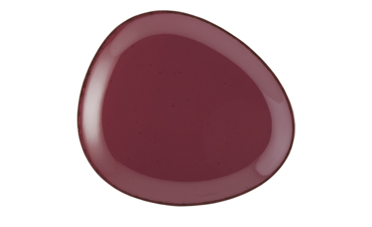 Bild 1 von Speiseteller dreieckig 30 cm  Siena lila/violett Steinzeug Ø: [30.0] Geschirr & Besteck