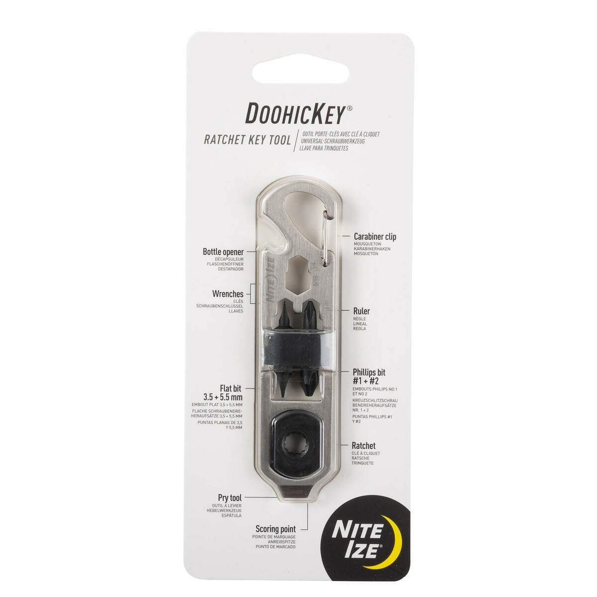 Bild 3 von Nite Ize
              
                 DOOHICKEY RATCHET KEY TOOL - Schlüsselanhänger