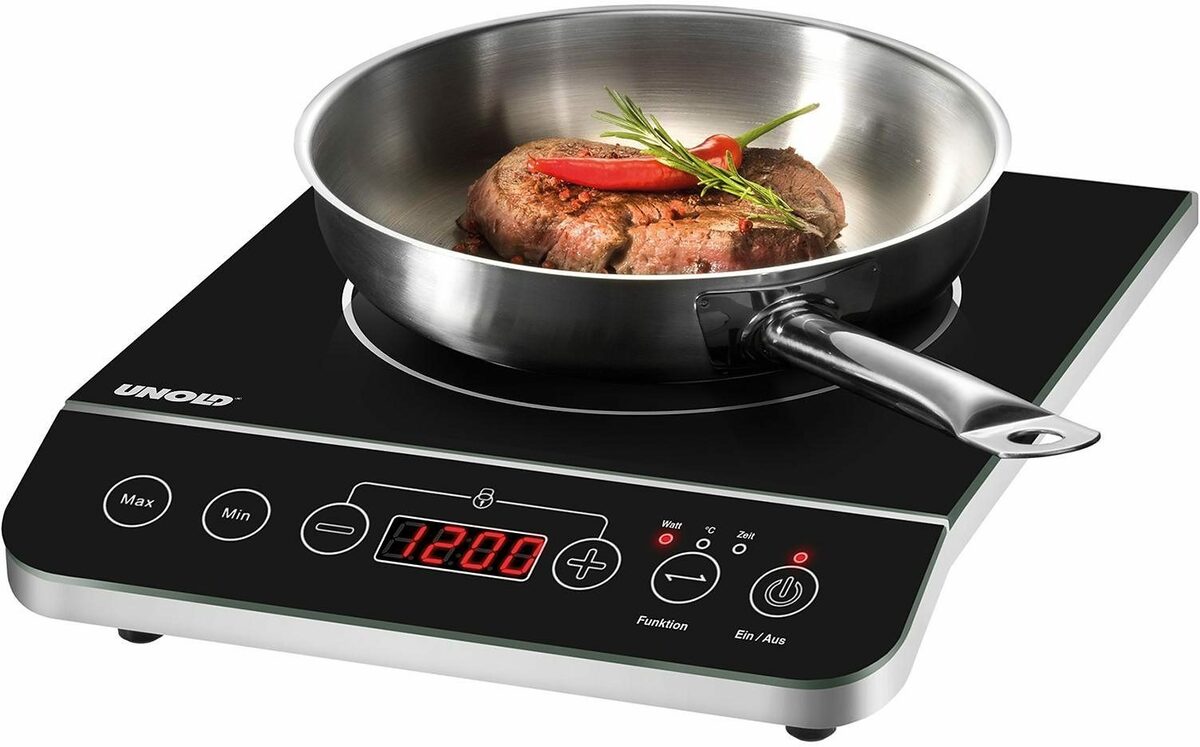 Bild 1 von Unold Einzel-Induktionskochplatte 58105 Elegance, bis 2.000 Watt