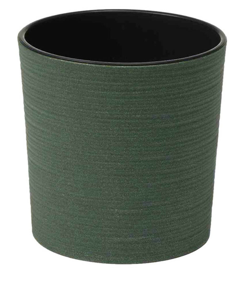 Bild 2 von Siena Garden Kunststoff-Topf-Set ECO Lens, rund, ca. Ø25/H25 & Ø30/H30,5 cm, 2-teilig