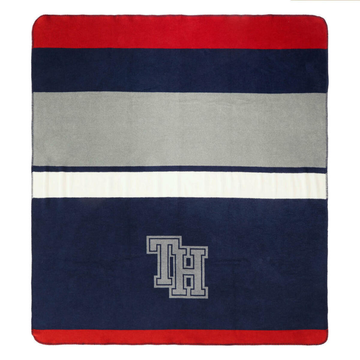 Bild 1 von Tommy Hilfiger WOHNDECKE Grau, Rot, Dunkelblau