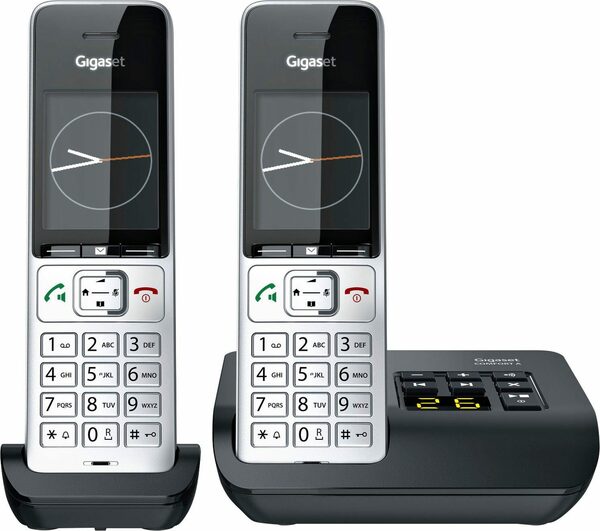 Bild 1 von Gigaset COMFORT 500A Duo Schnurloses DECT-Telefon (Mobilteile: 2)