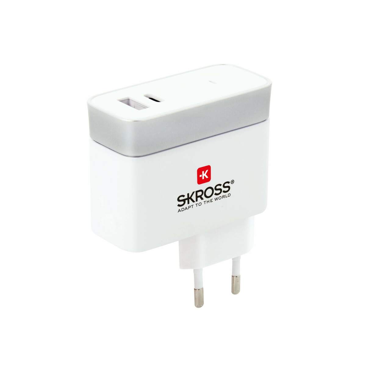 Bild 1 von SKROSS
              
                 2 PORT CHARGER EU TYP-C - Akkuladegerät