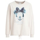 Bild 1 von Minnie Maus Sweatshirt mit Flockprint