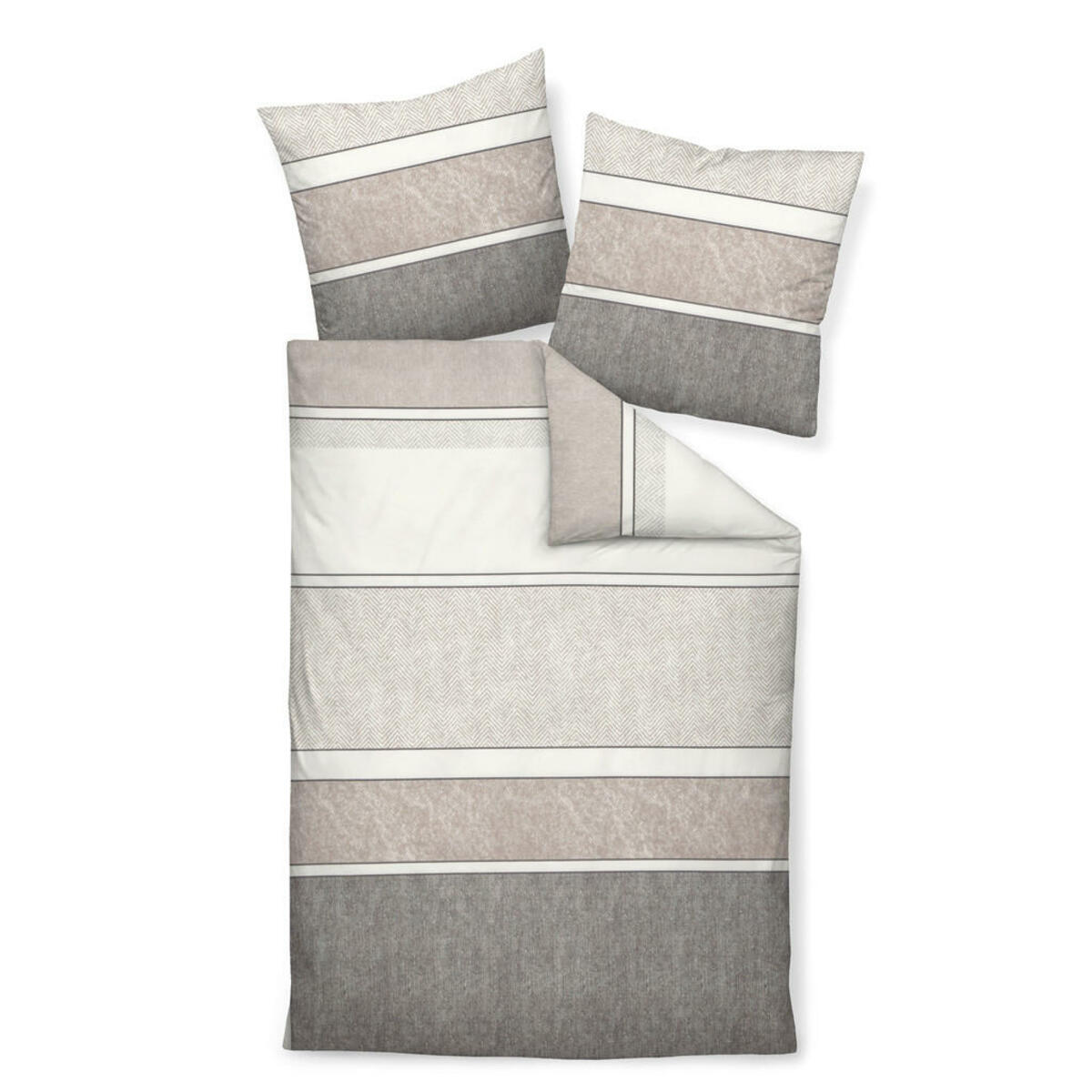 Bild 1 von Janine BETTWÄSCHE Grau, Sand, Hellbraun