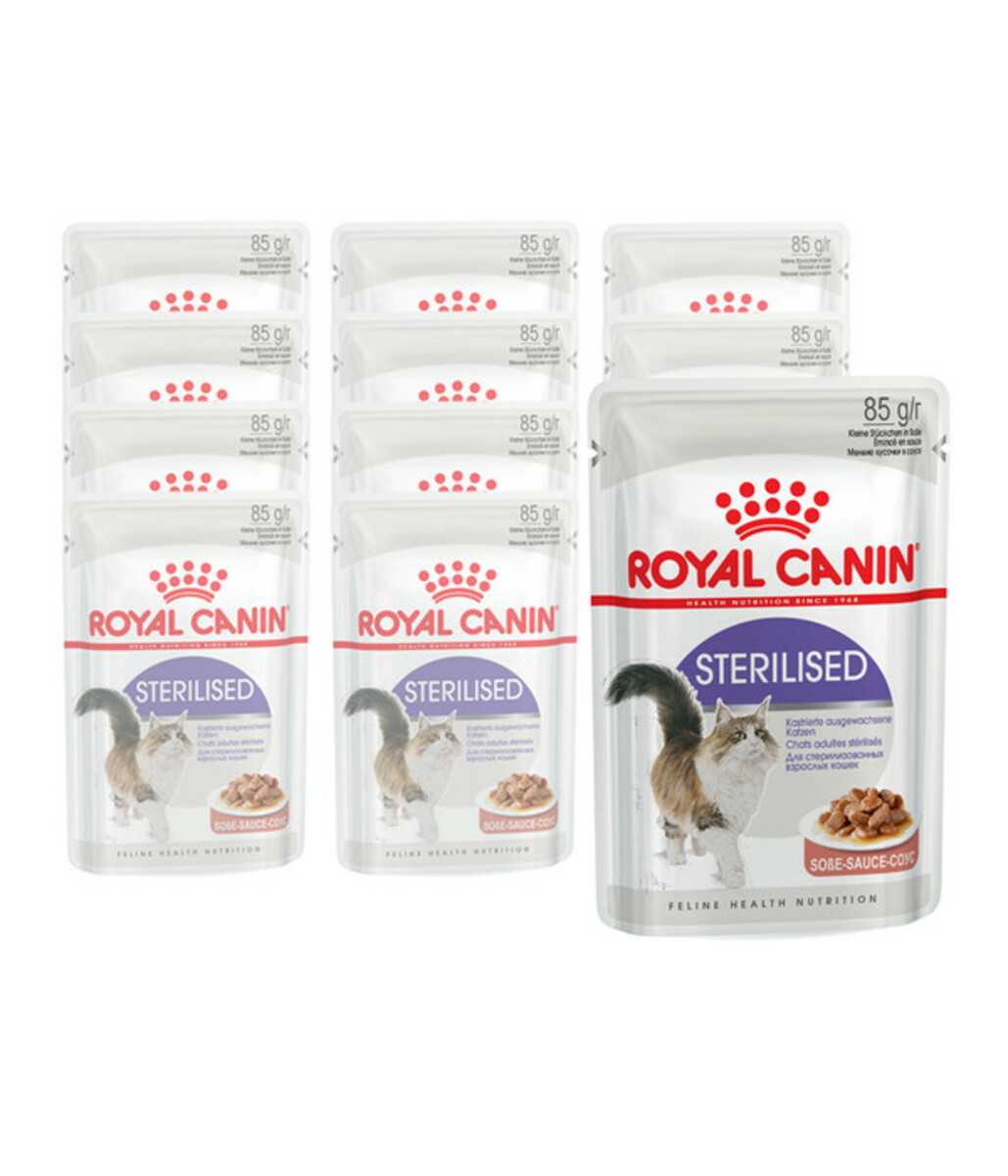 Bild 1 von ROYAL CANIN® Nassfutter für Katzen Sterilised, 12 x 85 g