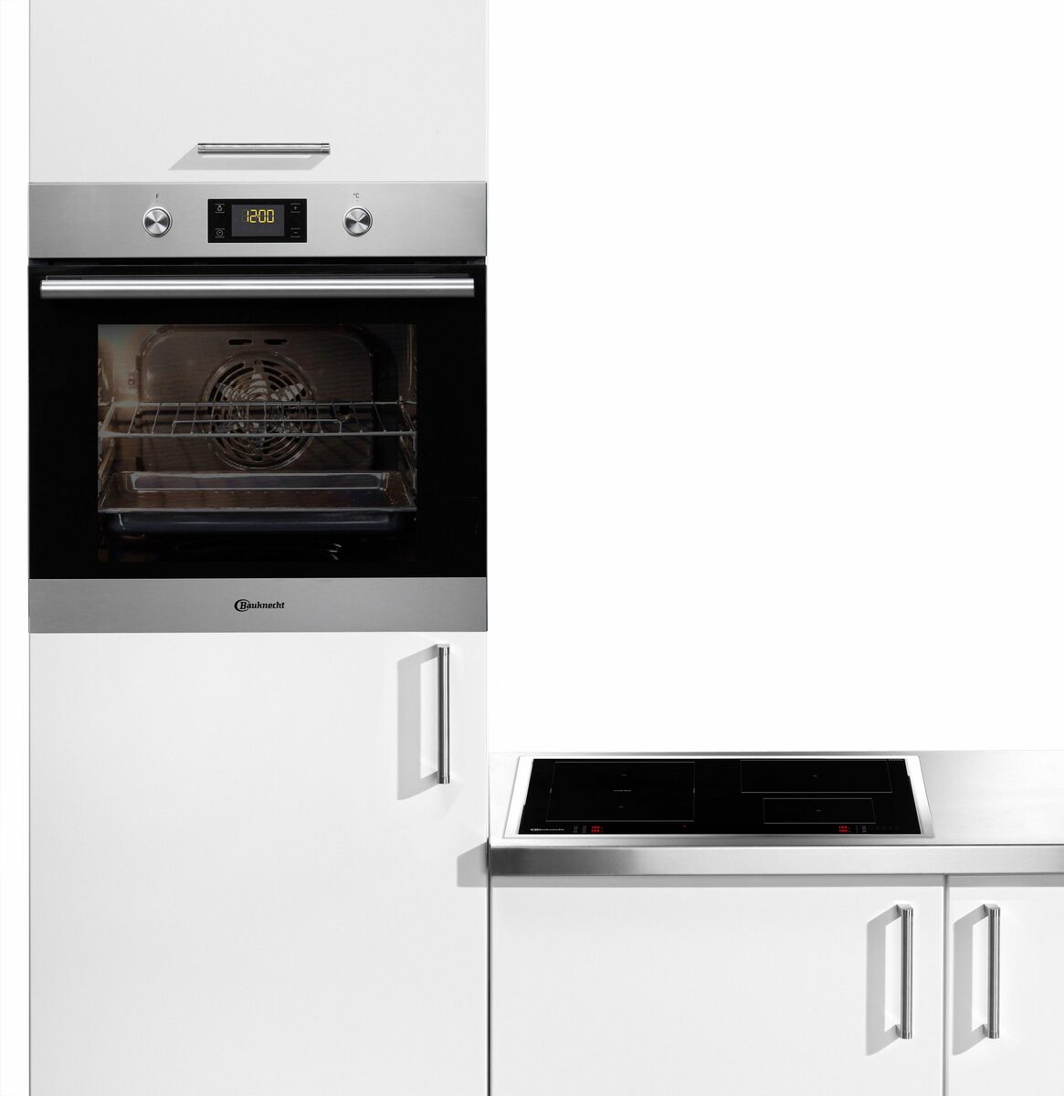 Bild 1 von BAUKNECHT Backofen-Set BAKO 900 PYRO IND F, mit 2-fach-Teleskopauszug, Pyrolyse-Selbstreinigung