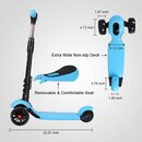 Bild 3 von YOLEO Scooter 3 in 1 Kinder Roller Scooter mit Sitz LED Räder ab 2 Jahre