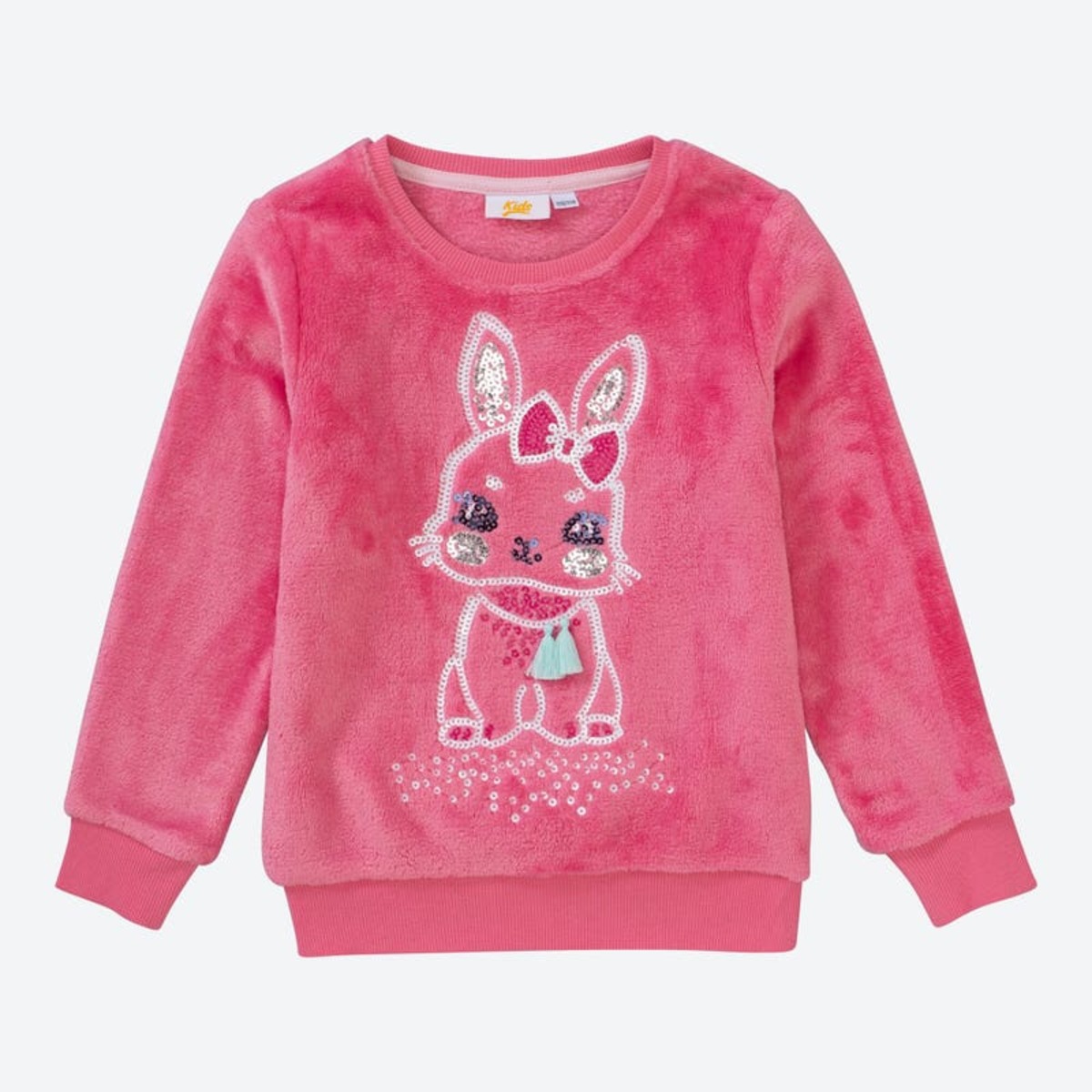 Bild 1 von Kinder-Mädchen-Fleeceshirt mit Quasten