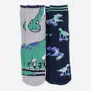 Bild 1 von Kinder-Jungen-Thermo-Socken in Dino-Design, 2er-Pack