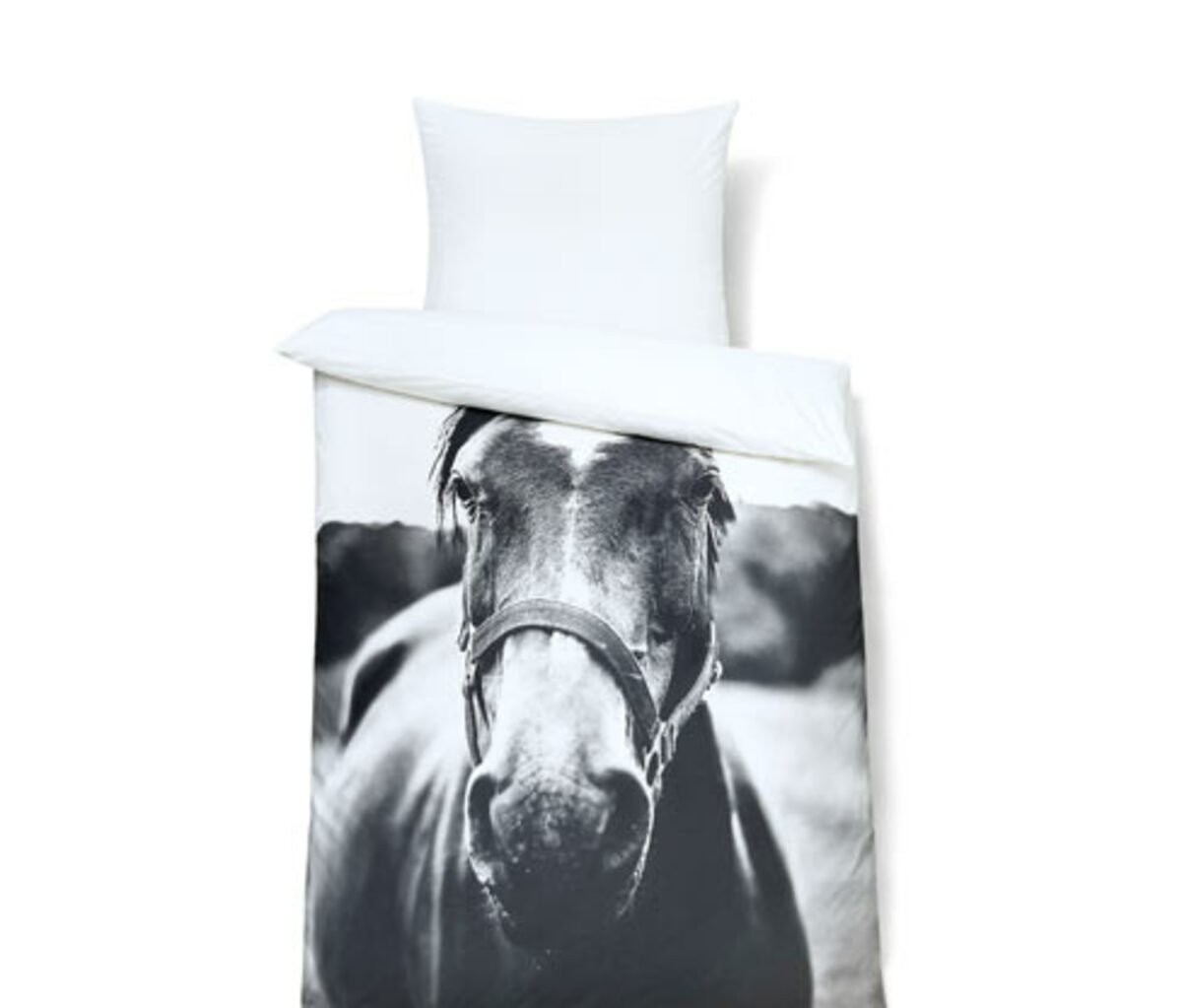 Bild 1 von Perkal-Pferde-Bettwäsche, Normalgröße