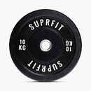 Bild 1 von Suprfit HI-TEMP White Logo Bumper Plates (Einzeln) - 10 kg