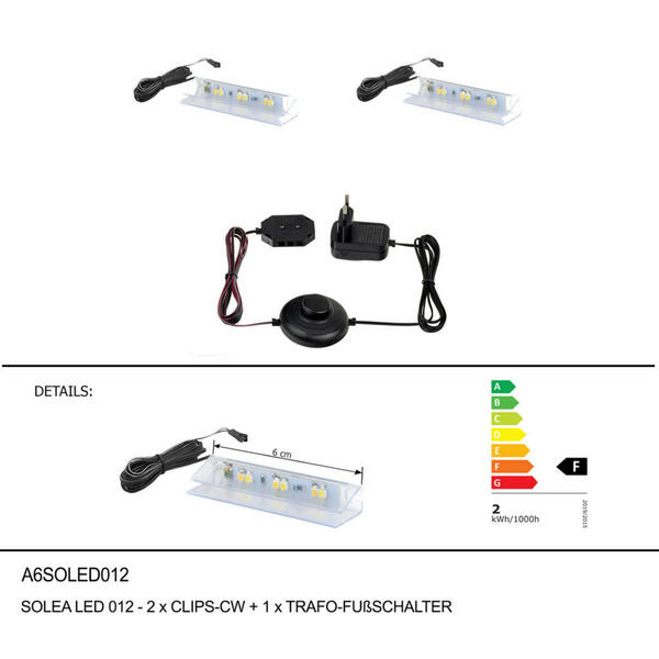 Bild 1 von Carryhome GLASBODENBELEUCHTUNGS-SET