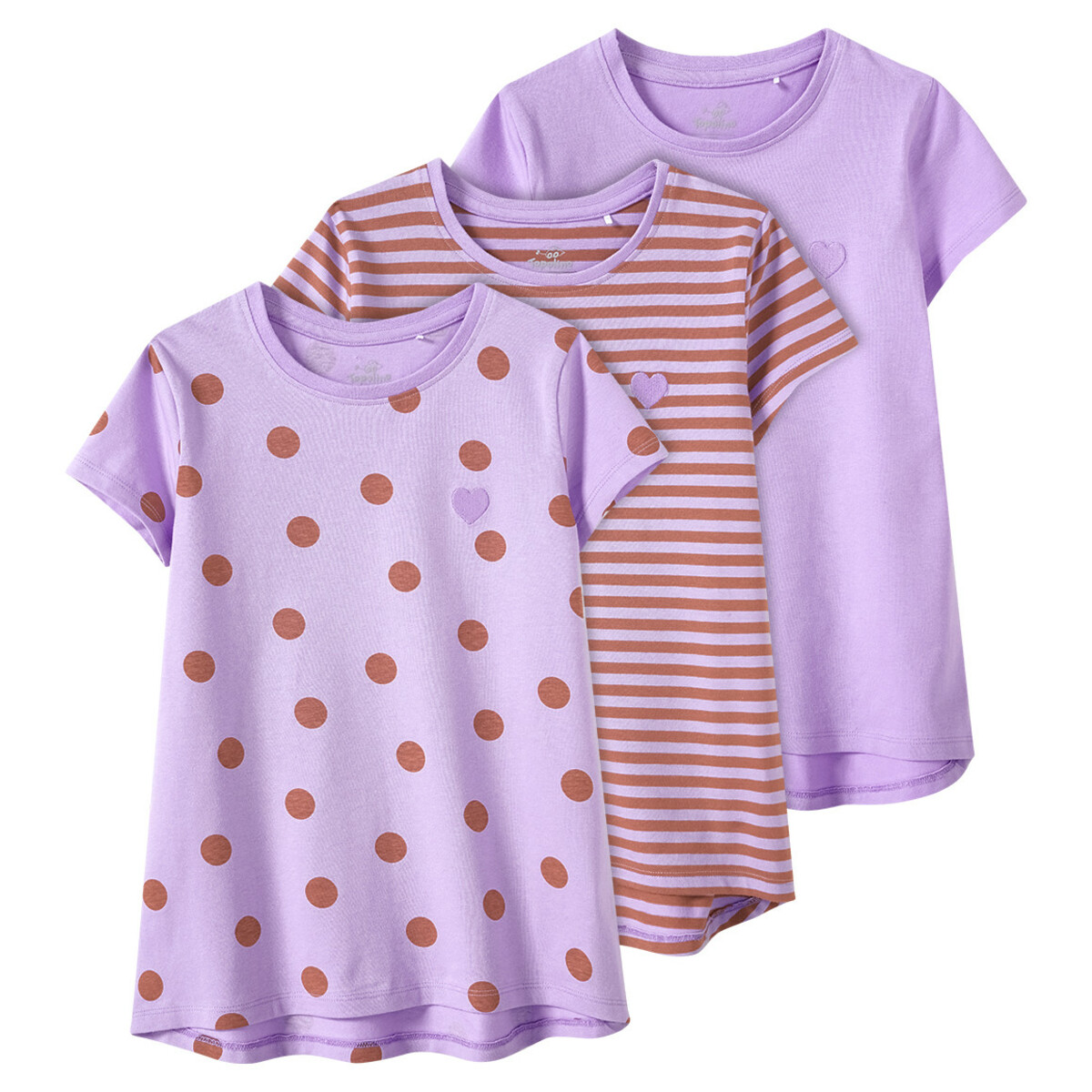 Bild 1 von 3 Mädchen T-Shirts mit Bio-Baumwolle