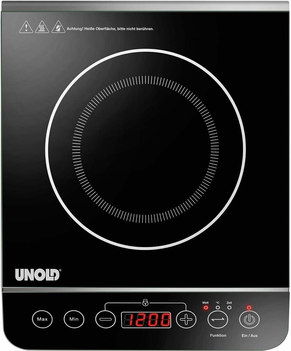 Bild 2 von Unold Einzel-Induktionskochplatte 58105 Elegance, bis 2.000 Watt