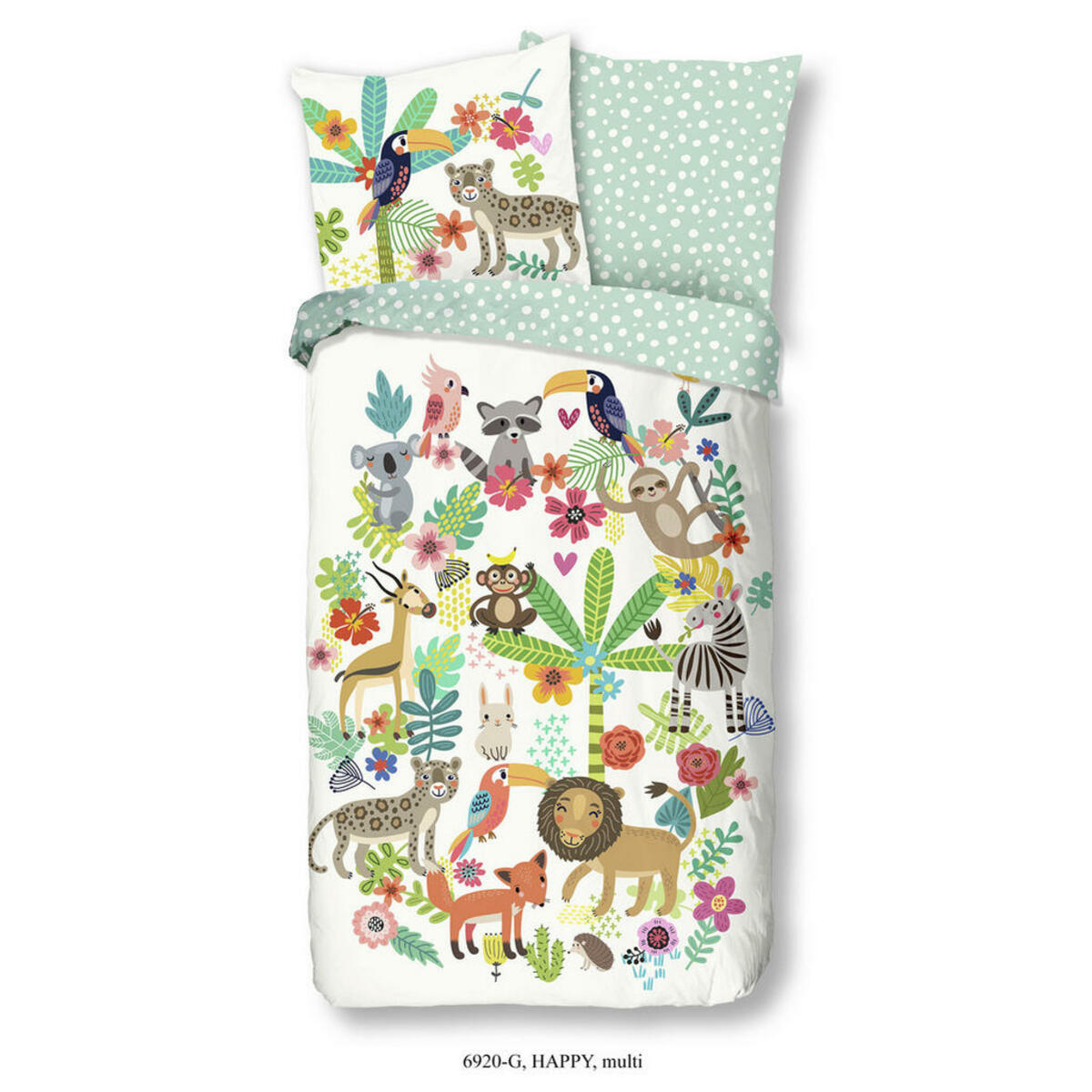 Bild 1 von MID.YOU KINDERBETTWÄSCHE Mehrfarbig, Weiß