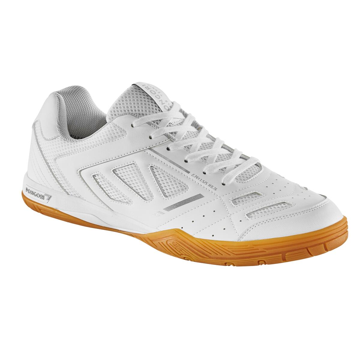 Bild 1 von Tischtennisschuhe Hallenschuhe - TTS 500 New weiss/silber