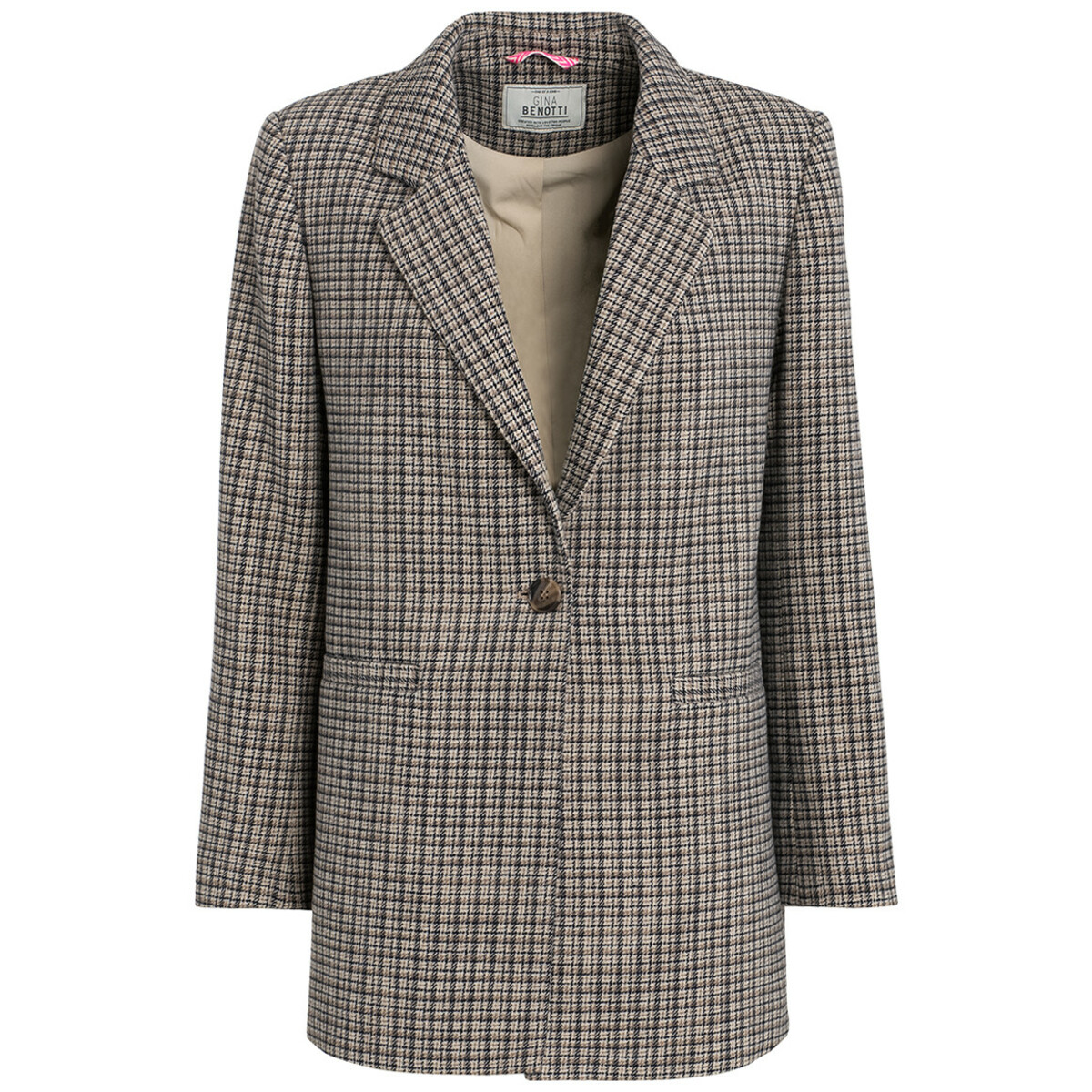 Bild 1 von Damen Blazer mit Karo-Muster