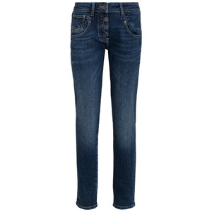 Damen Boyfriend-Jeans mit Used-Waschung