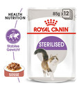 Bild 2 von ROYAL CANIN® Nassfutter für Katzen Sterilised, 12 x 85 g
