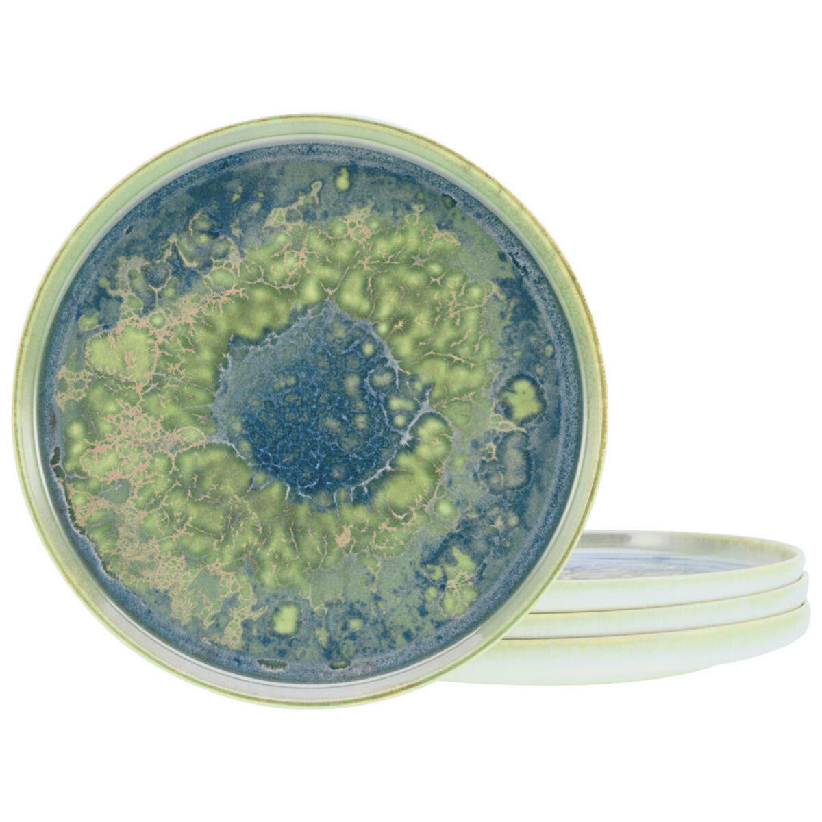 Bild 1 von Creatable SPEISETELLERSET Blau, Grün