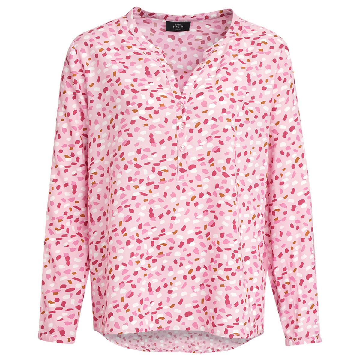 Bild 1 von Damen Bluse mit Tupfen-Allover