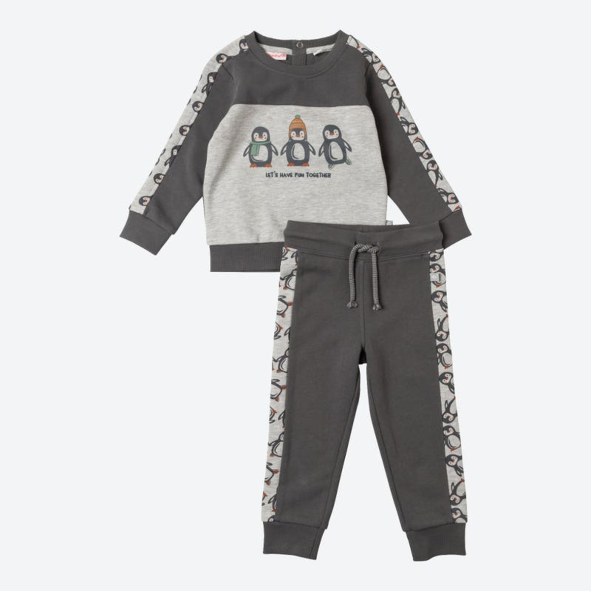 Bild 1 von Baby-Jungen-Set mit Pinguin-Motiv, 2-teilig