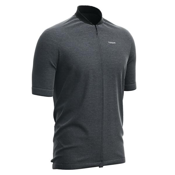 Bild 1 von Radtrikot kurzarm Rennrad Sommer RC100 Herren schwarz