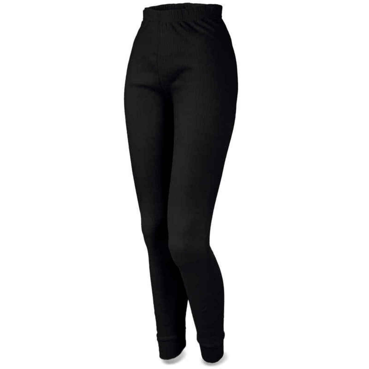 Bild 1 von Thermounterhose Damen | Sportunterhose | Innenfleece | Schwarz