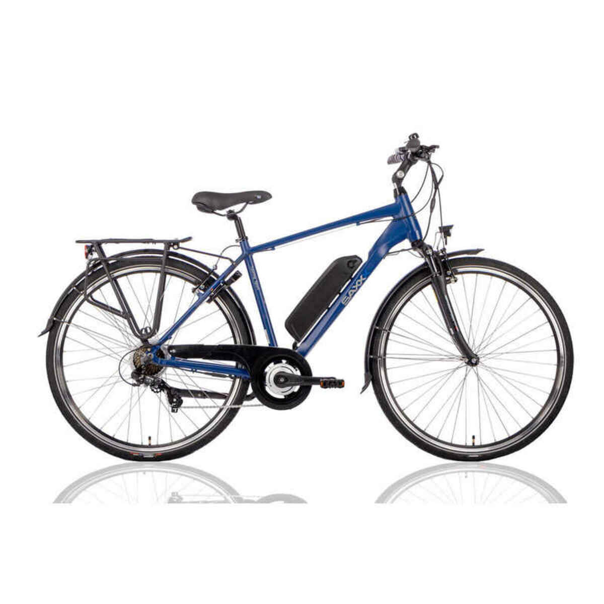Bild 1 von Elektrisches Herrenfahrrad Touring Sport, 48 cm, 7 Gang, blau