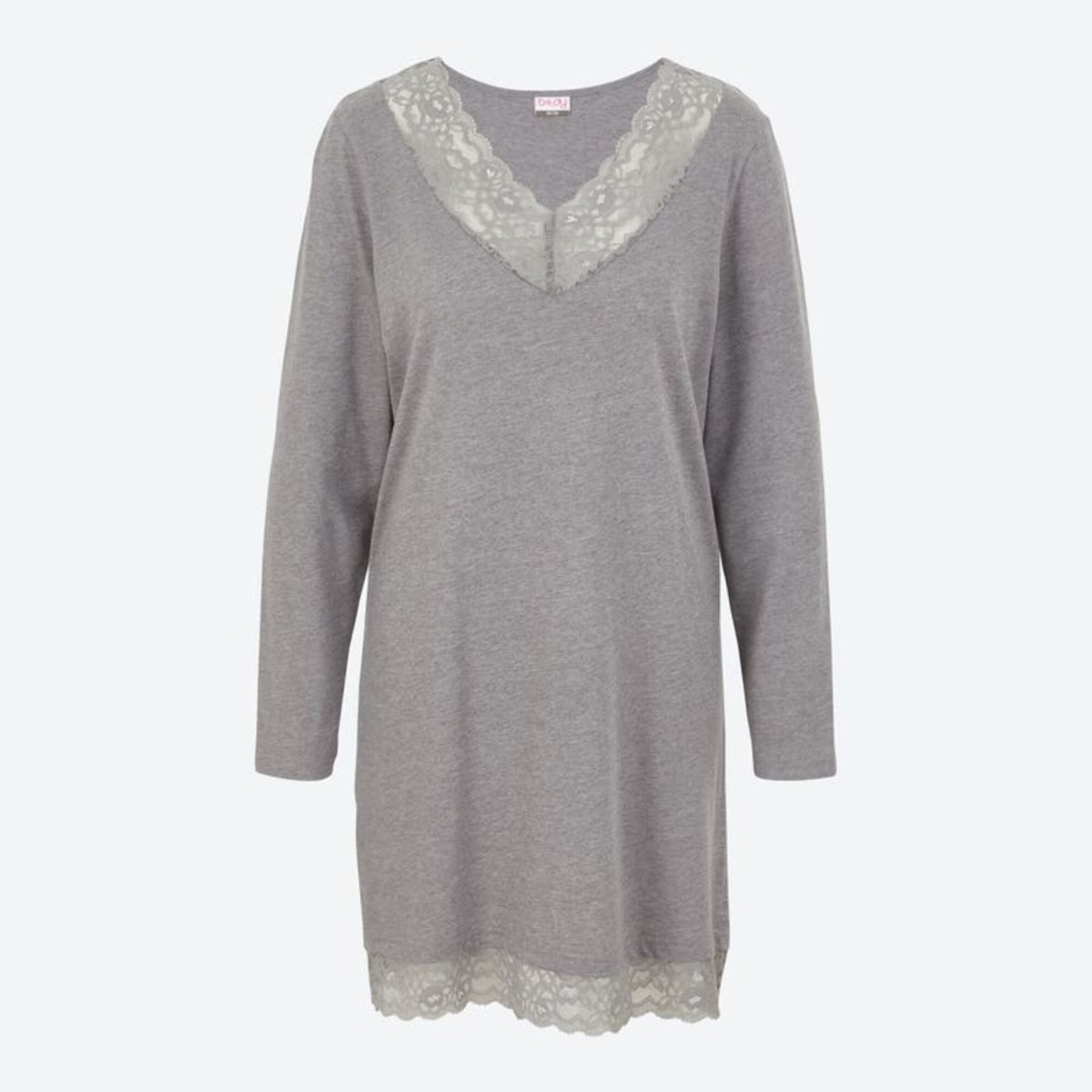 Bild 1 von Damen-Nachthemd mit V-Ausschnitt