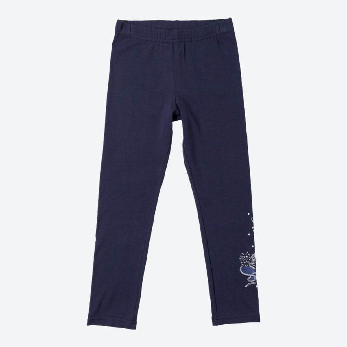 Bild 1 von Kinder-Mädchen-Leggings mit Glitzerdruck
