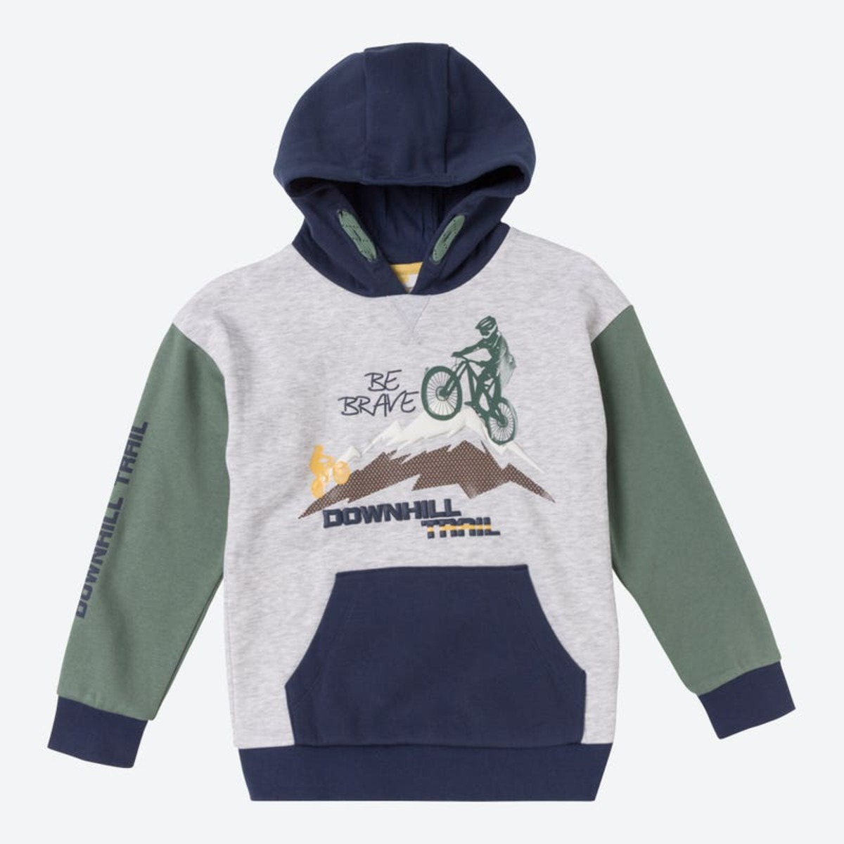 Bild 1 von Jungen-Sweatshirt mit Mountainbike-Frontaufdruck