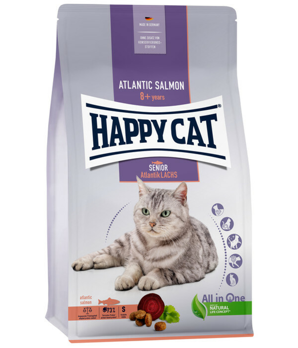 Bild 1 von Happy Cat Trockenfutter für Katzen Senior