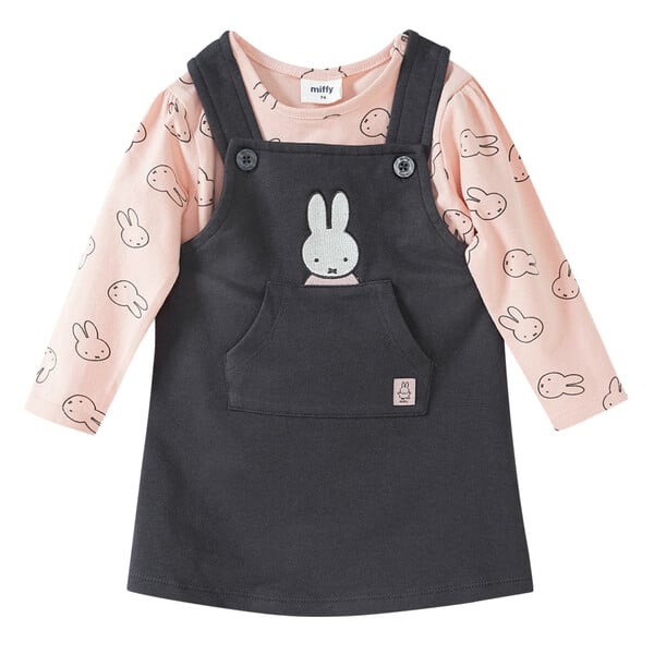 Bild 1 von Miffy Latzkleid und Langarmshirt im Set